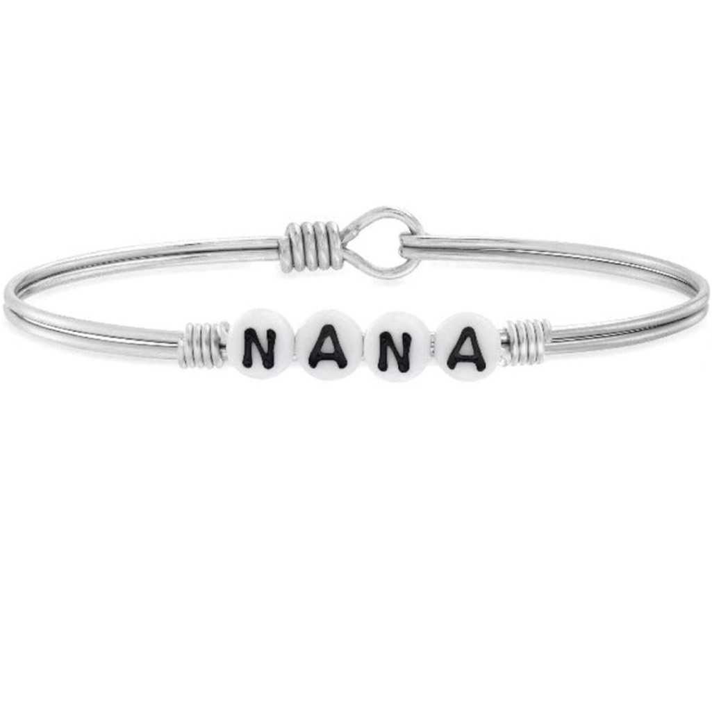 Luca Danni Nana Silver Bangle Bracelet 30$